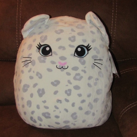 snow leopard squishmallow